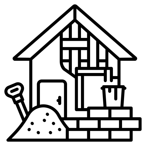 Illustration of a construction site
